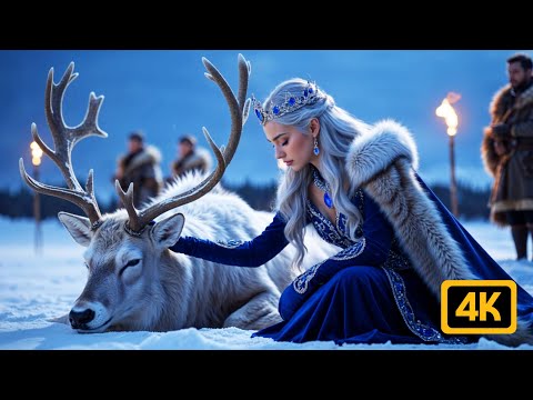 Epic | Nordic | Queen of the Sapphire Skies [AI Music Video]