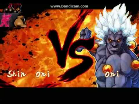 [Mugen] Shin Oni vs Oni and Shin Akuma