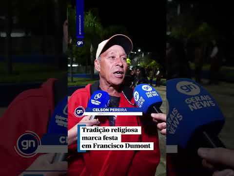 Tradição religiosa marca festa em Francisco Dumont
