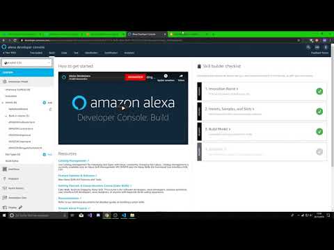 [PART 3 - PREPARING LAMBDA] Create a Custom Alexa Skill and connect it to a Gadget (C# / AWS Lambda)