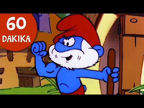 60 dakika uzunluğunda Şirinler • Şirin Baba herkesi kurtarıyor! • Şirinler