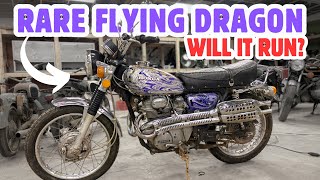 A Real Barn Find: Rare Honda Flying Dragon Wakes Up After 40 Years