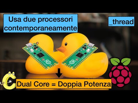 Micropython: Usare entrambi i CORE - _thread.start_new_thread() - Raspberry Pi Pico