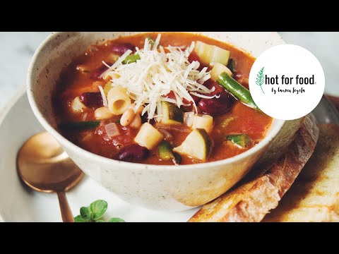 My Classic Minestrone Soup Recipe | hot for food
