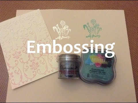 Tutorial técnica embossing