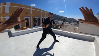 POLICE PARKOUR ESCAPE ‘SANTORINI’ 🇬🇷
