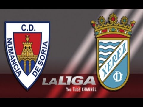Gol de Juanma (1-0) CD Numancia - Xerez CD - HD