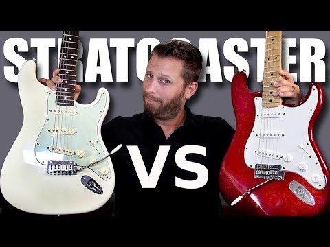 MEXICAN STRAT vs AMERICAN STRAT - Guitar Tone Comparison!