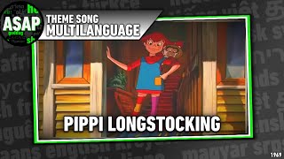 Pippi Longstocking (1969) Theme Song | Multilanguage (Requested)