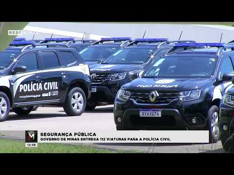 Segurança Pública: Governo de Minas entrega 112 viaturas para a Polícia Civil - Jornal Minas