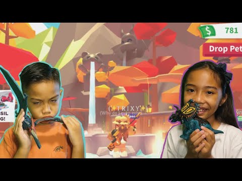 A day in the life of our baby Dinos in ROBLOX Adopt Me!