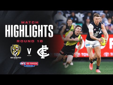 Richmond v Carlton Highlights | Round 16, 2024 | AFL