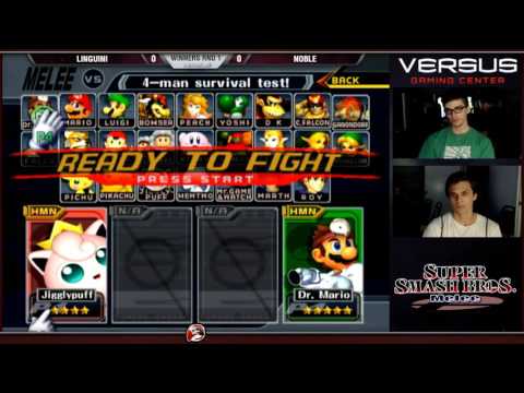 VS Weekly 07/17/16 - Winners R1 - Linguini (Dr. Mario, Fox) vs Noble (Jigglypuff) - Melee