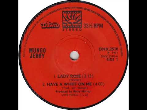 UK New Entry 1971 (94) Mungo Jerry - Lady Rose