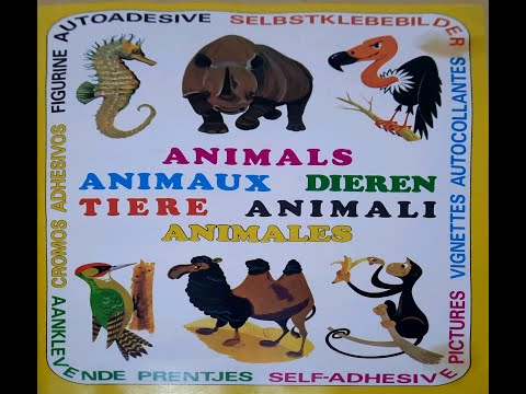 Panini 1970 COMPLETE Animals Animaux Tiere Animali Dieren Animales sticker album review.