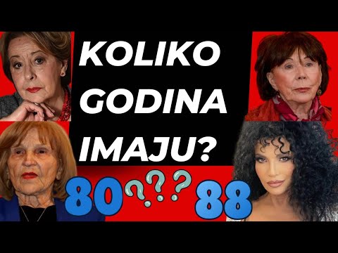 NEĆETE VJEROVATI KOLIKO GODINA IMAJU POPULARNE GLUMICE! *ko bi rekao*