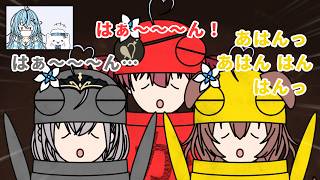 【手描き】ラミィちゃん がお休みのため、みんなで「ラミィ」をやる やかまし娘【やかまし娘/ホロライブ】
