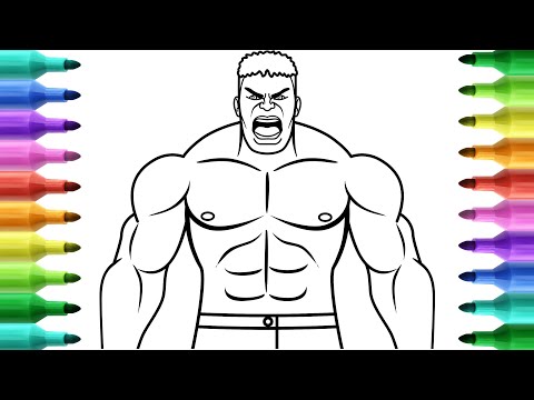 Coloring HULK