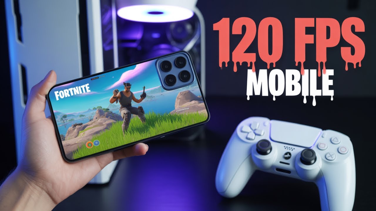 I Turned My S23 Ultra Into a PS5?! 😱 Fortnite Gameplay | Snapdragon 8 Gen2 + 120fps