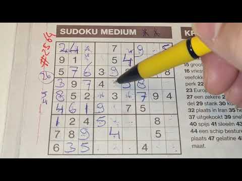 Another new month, another new Sudoku! (#2564) Medium Sudoku puzzle. 04-01-2021