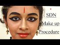 Tapasya episode 42 - SDN make up procedure - Sridevi Nrithyalaya - Bharathanatyam Dance