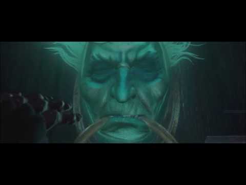 A Christmas Carol (2009) Marley in the Door Handle Knob Scene HD 1080p