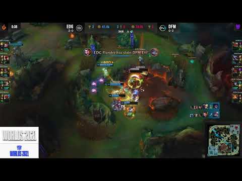 O JIEJIE FEZ STRIKE DE LEE SIN(MUNDIAL-2021)EDGvsDFM