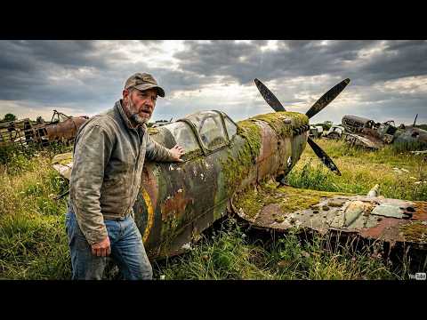 ASMR Aircraft Restoration! Full Rebuild of an Abandoned 1942 Spitfire Mk IX to Flight Ready