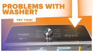 How to Read and Decode Error Codes on Your Whirlpool Maytag Amana Top Load Washer