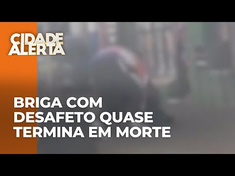 Homem tenta matar desafeto a facadas em Sabáudia, no PR; populares interviram e desarmam agressor