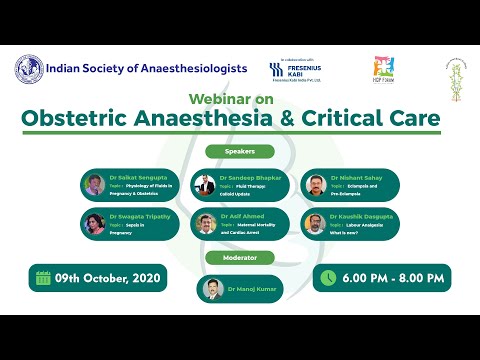 Obstetric Anaesthesia & Critical Care