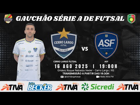 Cerro Largo Futsal/Lojas Becker/Sicredi x ASF - Serafina Côrrea