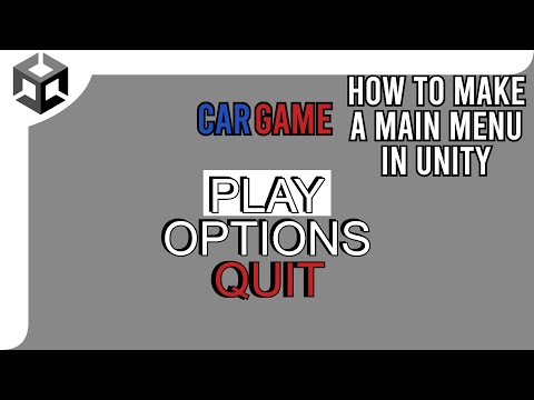 How to MAKE a SIMPLE Main Menu In UNITY | NO CODE | 2023