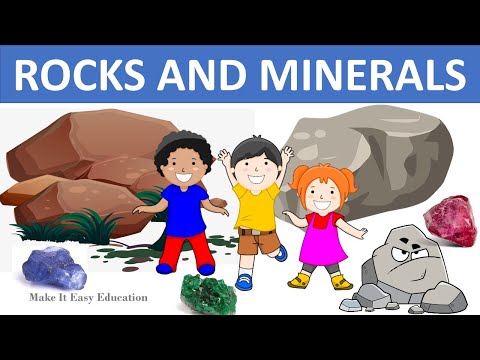 ROCKS AND MINERALS || SCIENCE VIDEO FOR KIDS