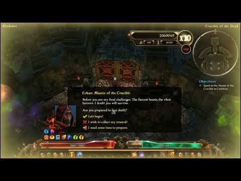 Grim Dawn 2H ranged elemental Fire Strike Purifier 151-170