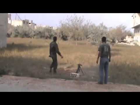 استهداف مقرات النظام بقذائف الهاون من قبل كتيبة الشهيد بلال سويد في ريف حمص