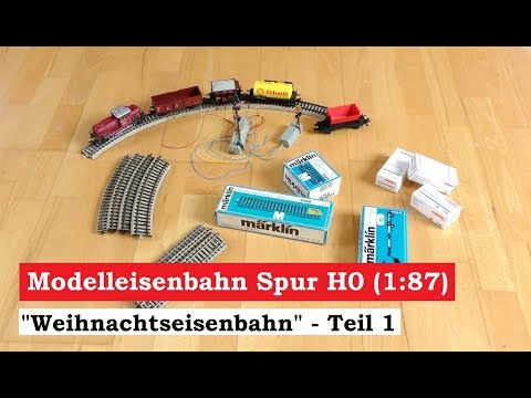 Modellbahn Spur H0 / 1:87 - Weihnachtseisenbahn Teil 1 - Planungsphase