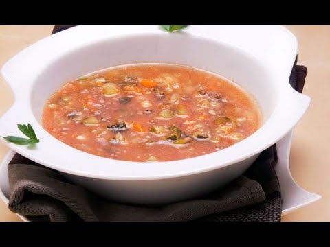 Receta de sopa de picadillo - Karlos Arguiñano