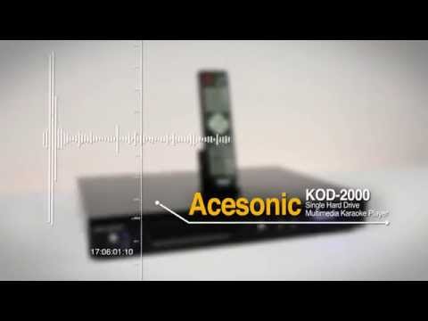 Acesonic KOD-2000 Single Hard Drive Multimedia Karaoke Player
