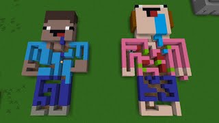 LABERINTO NOOB VS LABERINTO NOOB - ENCONTRAREMOS LA SALIDA? MINECRAFT TROLL
