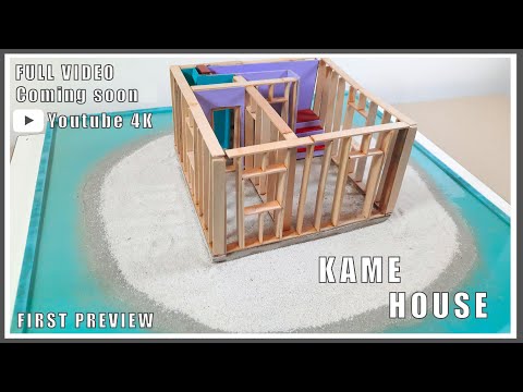 KAME HOUSE Model First Preview
