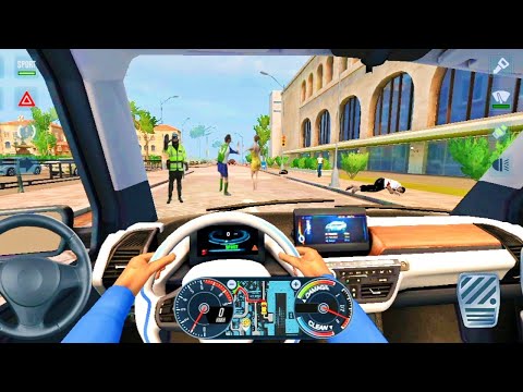 TAXI SIM 2020🚖🚘BMW I3 CITY UBER CAR GAMES 👮🚖-CAR GAMES ANDROID IOS AND MOBILE GAMEPLAY