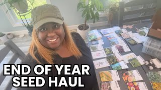 Seeds for $1| End of Year Garden Seed Haul