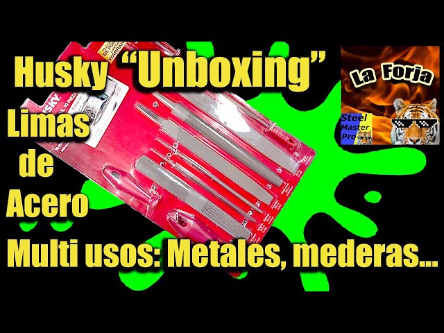 Vídeo relacionado con QUARKZMAN 3 Piezas de Mango de Lima de Madera de 4.72 Pulgadas con Agujero Redondo de 9.5 mm y Collar Metálico para Limas de Metal de 14"-18"