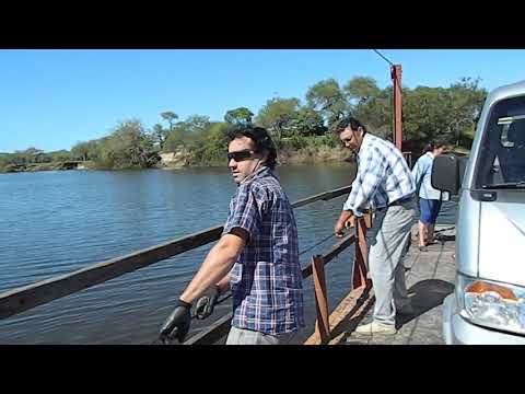 Balsa sobre Arroyo Negro Paysandu