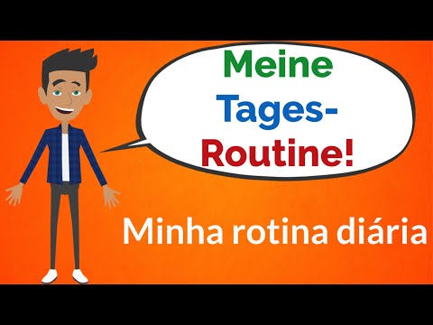 Aprenda Alemão com Diálogos | Minha Rotina Diária