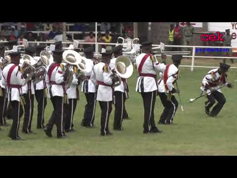 World best band display by Kenya Administration Police #Nairobishow