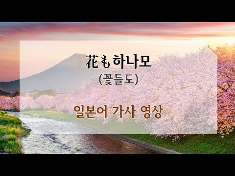 꽃들도_花も(하나모)_제이워십_영상자막