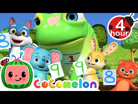 Five Frogs Sitting on the Dock of the Bay + More | Cocomelon | Fun Cartoons For Kids