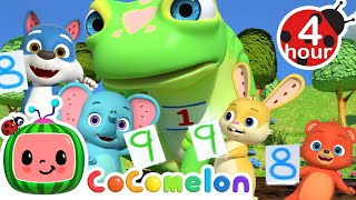 Five Frogs Sitting on the Dock of the Bay + More | Cocomelon | Fun Cartoons For Kids